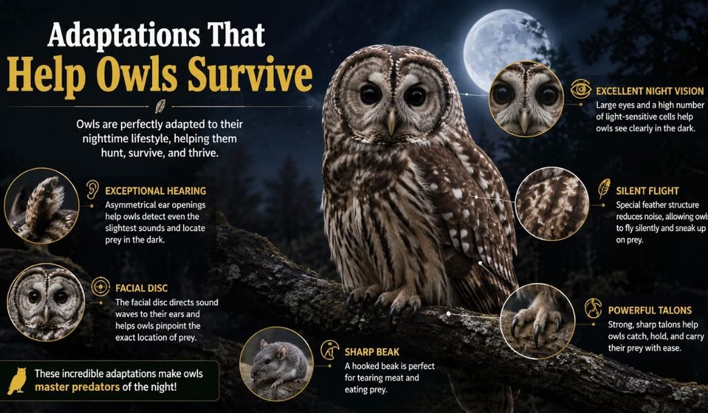Adaptations That Help Owls Survive
