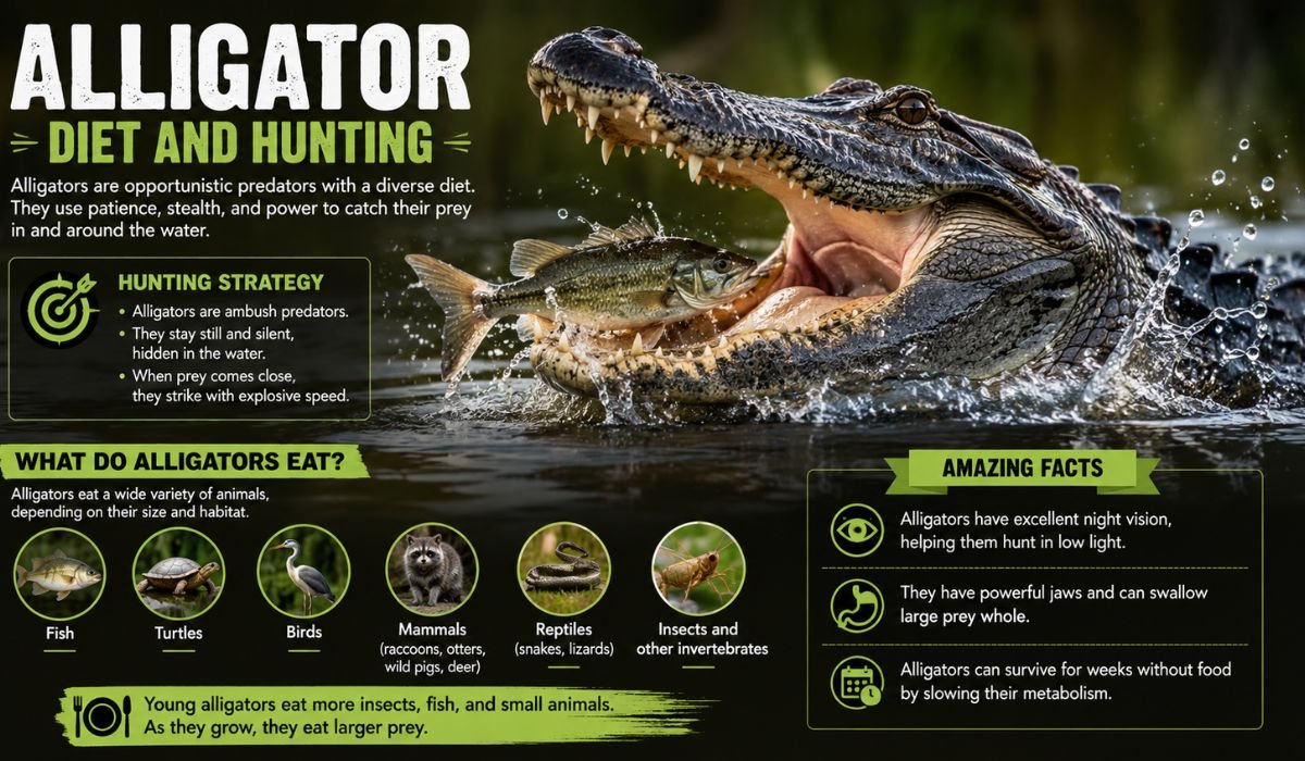 Alligator Diet and Hunting
