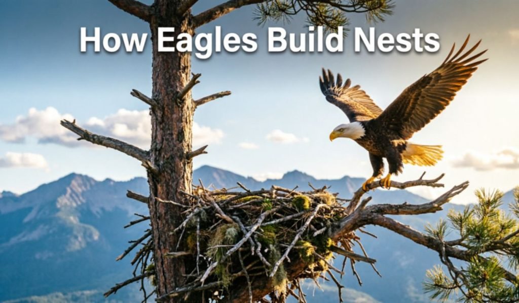 How Eagles Build Nests