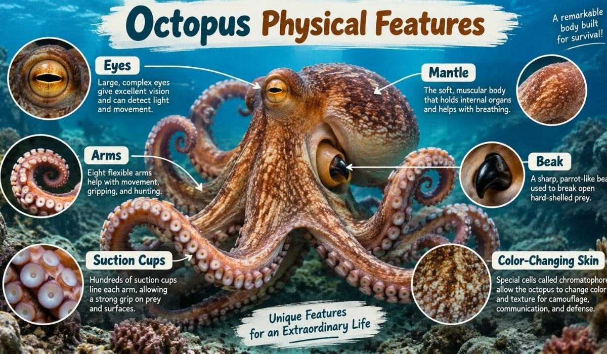 Octopus Physical Features