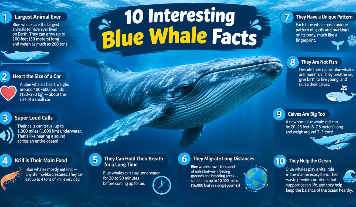 10 Interesting Blue Whale Facts
