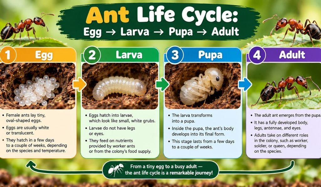 Ant Life Cycle