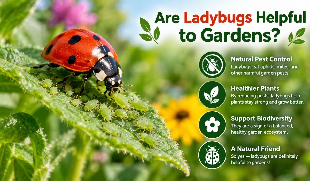 Are Ladybugs Helpful to Gardens?