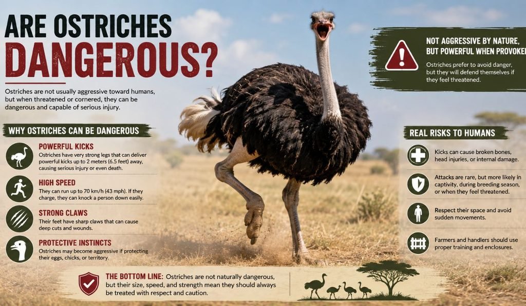 Are Ostriches Dangerous?