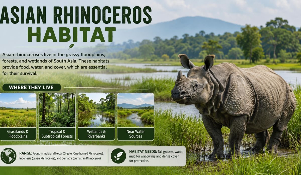 Asian Rhinoceros Habitat