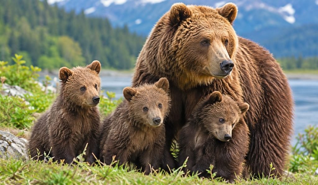 Bear Cubs and Family Life