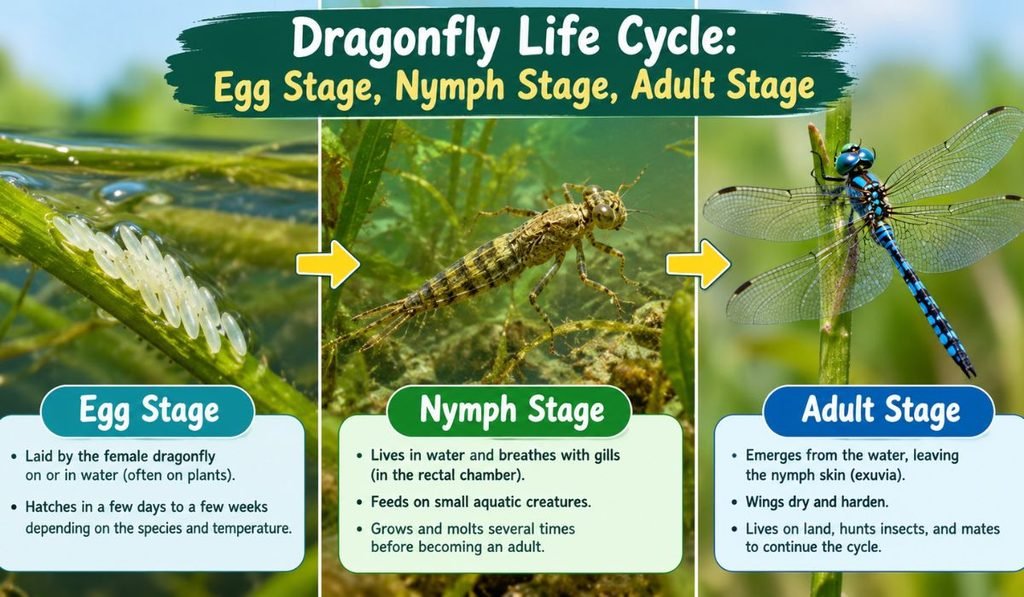 Dragonfly Life Cycle