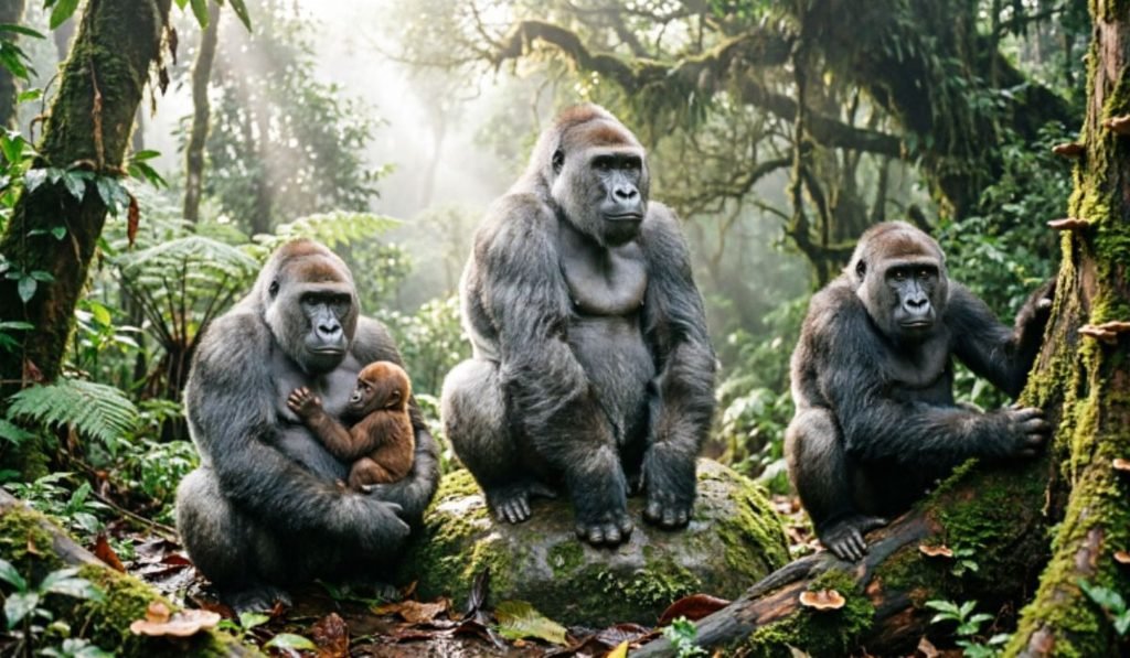 Gorilla Family Life and Groups
