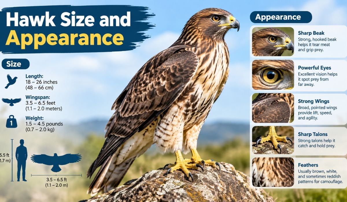 Hawk Size and Appearance
