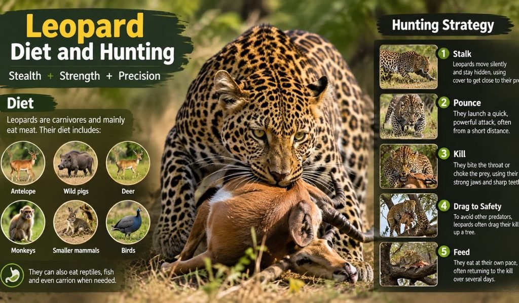 Leopard Diet and Hunting
