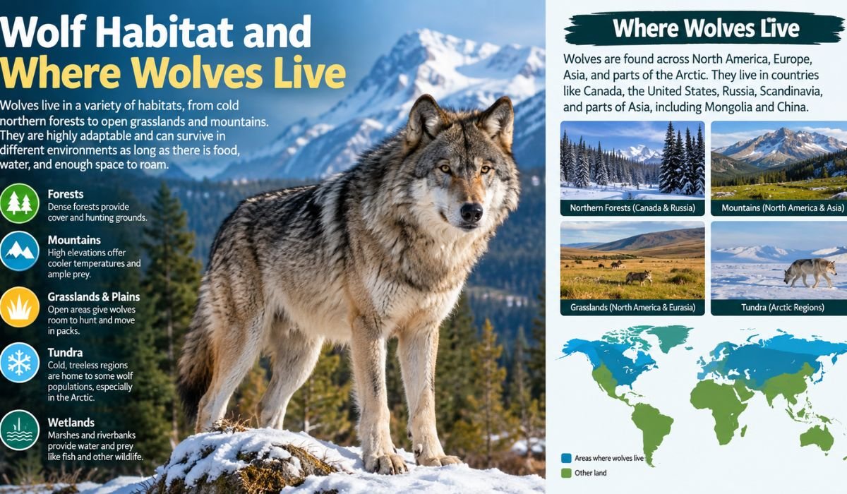 Wolf Habitat and Where Wolves Live