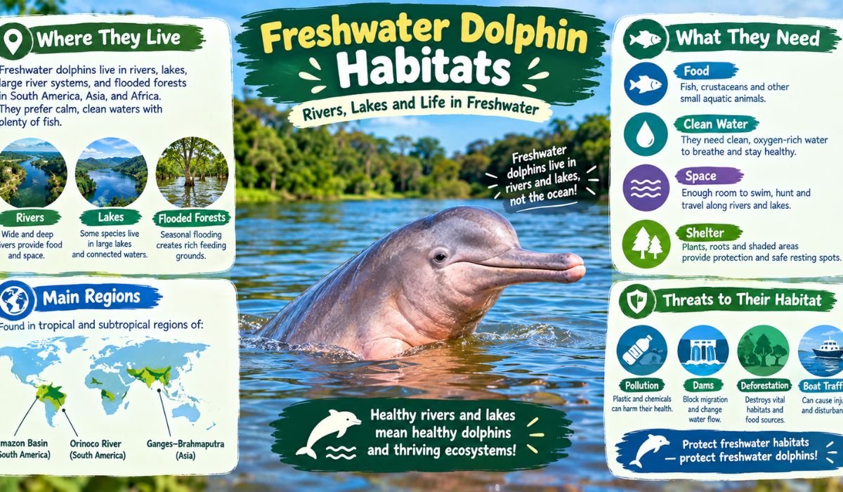 Freshwater Dolphin Habitats