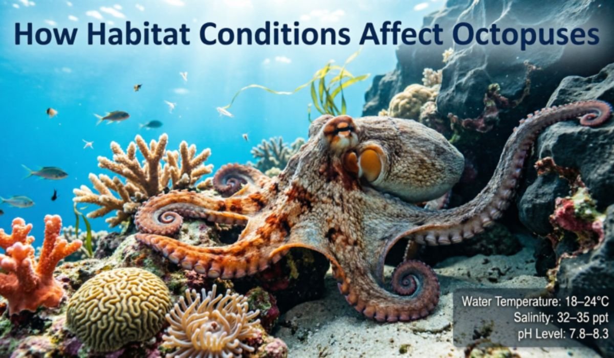How Habitat Conditions Affect Octopuses