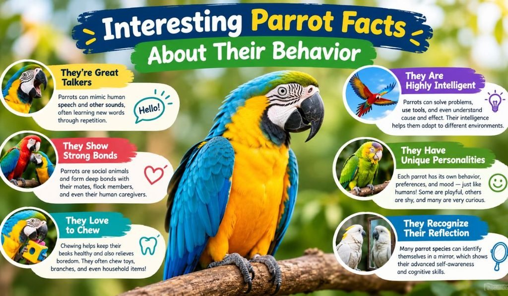 Interesting Parrot Facts About Their Behavior