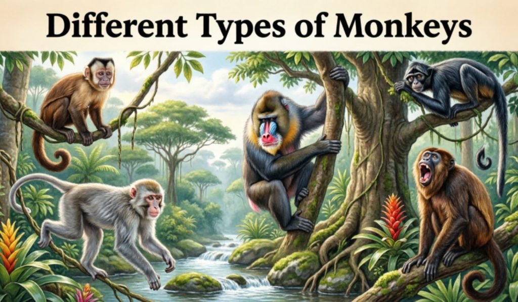 Different Types of Monkeys