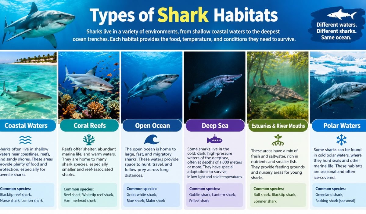 Types of Shark Habitats