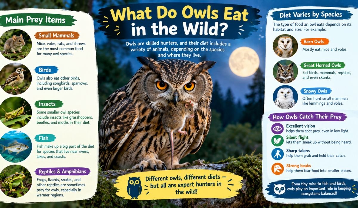 What Do Owls Eat in the Wild?