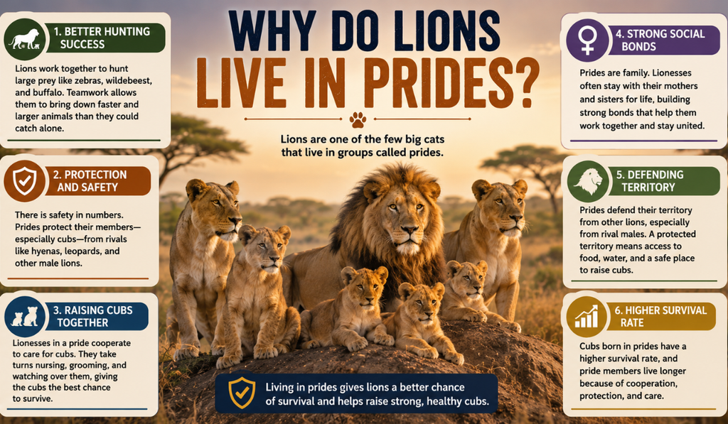 Why Do Lions Live in Prides?