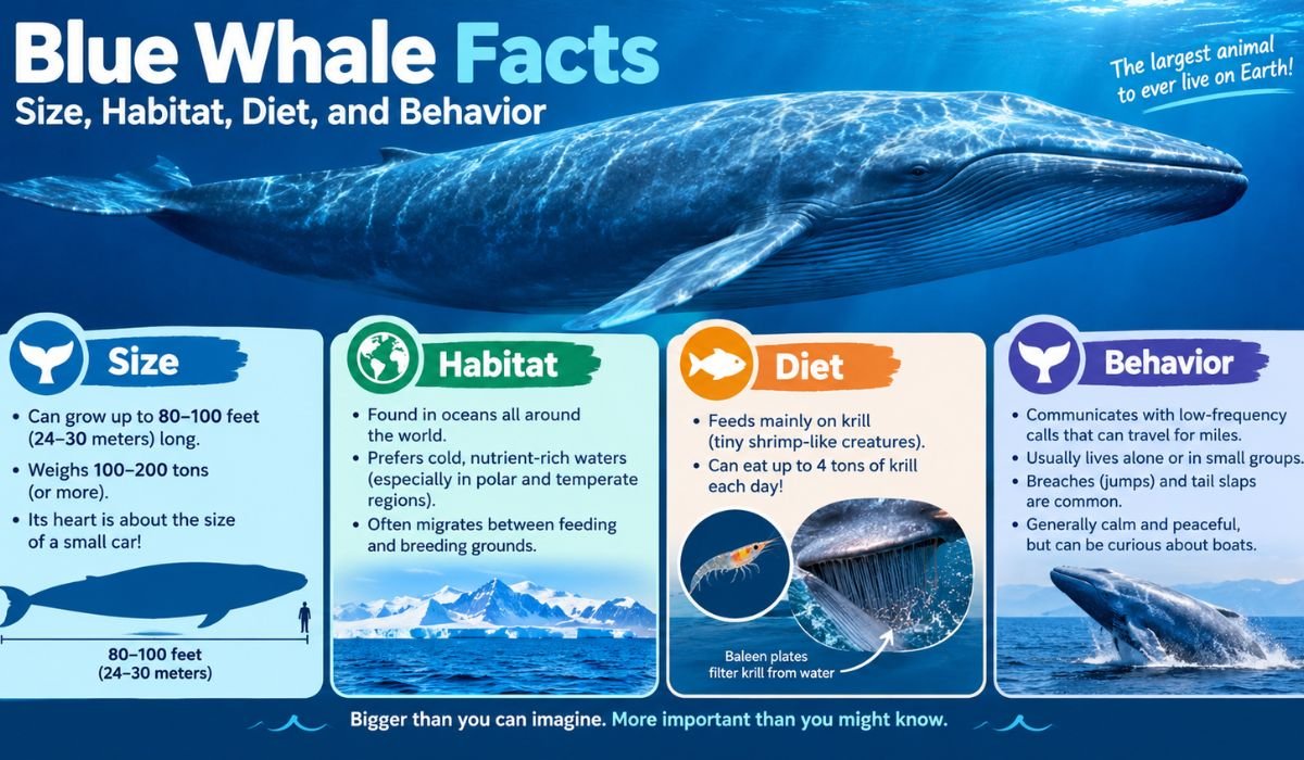 Blue Whale Facts: Size, Habitat, Diet, and Behavior