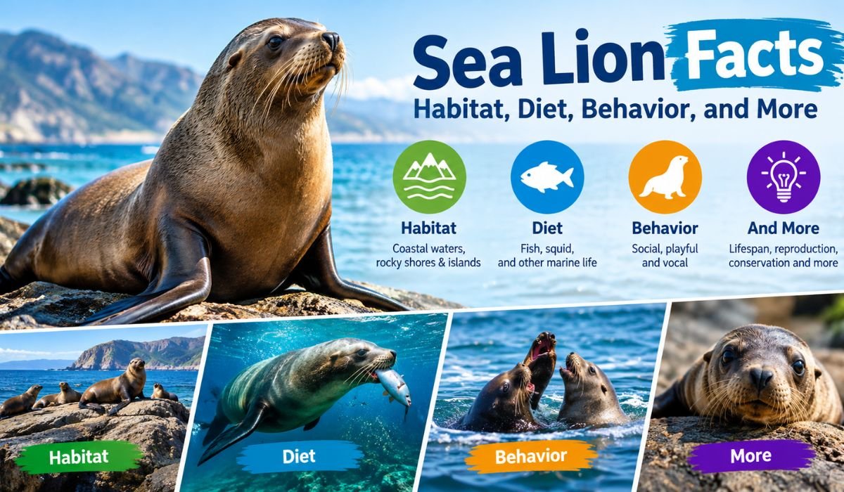 Sea Lion Facts: Habitat, Diet, Behavior, and More