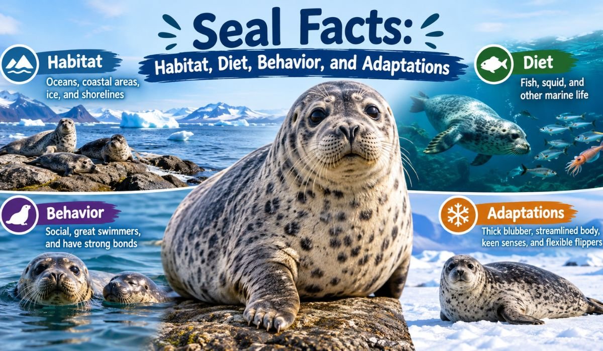 Seal Facts: Habitat, Diet, Behavior, and Adaptations